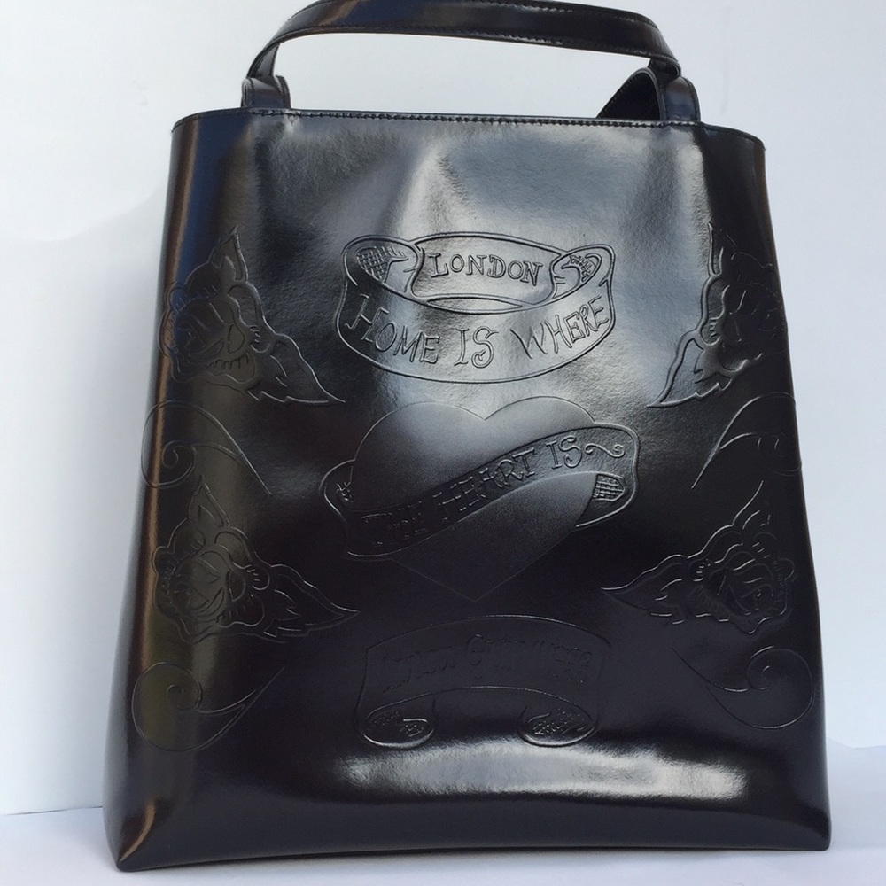 NWT Lulu Guinness RARE Embossed Bag - Picture 2 of 11